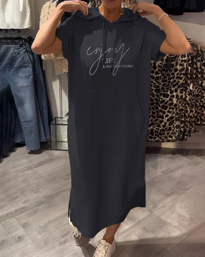 Inge™ | Casual hoodie jurk