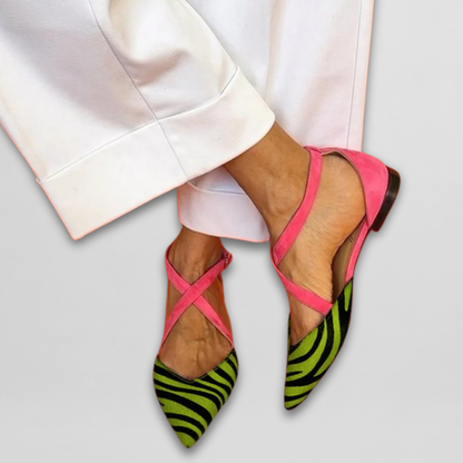 Olivia™ | Ballerina's met bandjes
