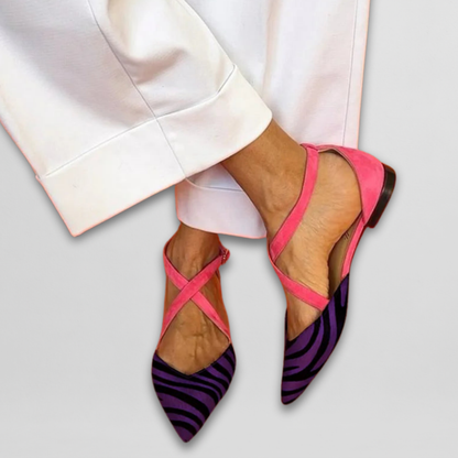 Olivia™ | Ballerina's met bandjes