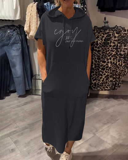 Inge™ | Casual hoodie jurk