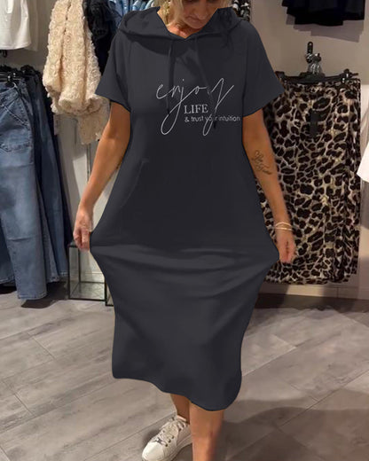 Inge™ | Casual hoodie jurk