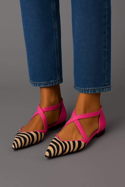 Olivia™ | Ballerina's met bandjes